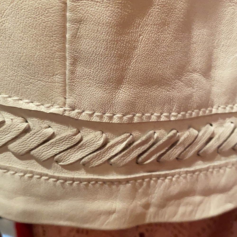 White Leather Jacket - image 5